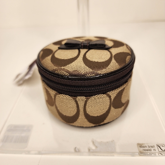 Coach Travel Jewelry Case with Pouch - Picture 1 of 17